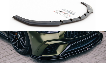 Front Ansatz V.2 für Mercedes-AMG GT 63S 4-Door Coupe Aero schwarz Hochglanz