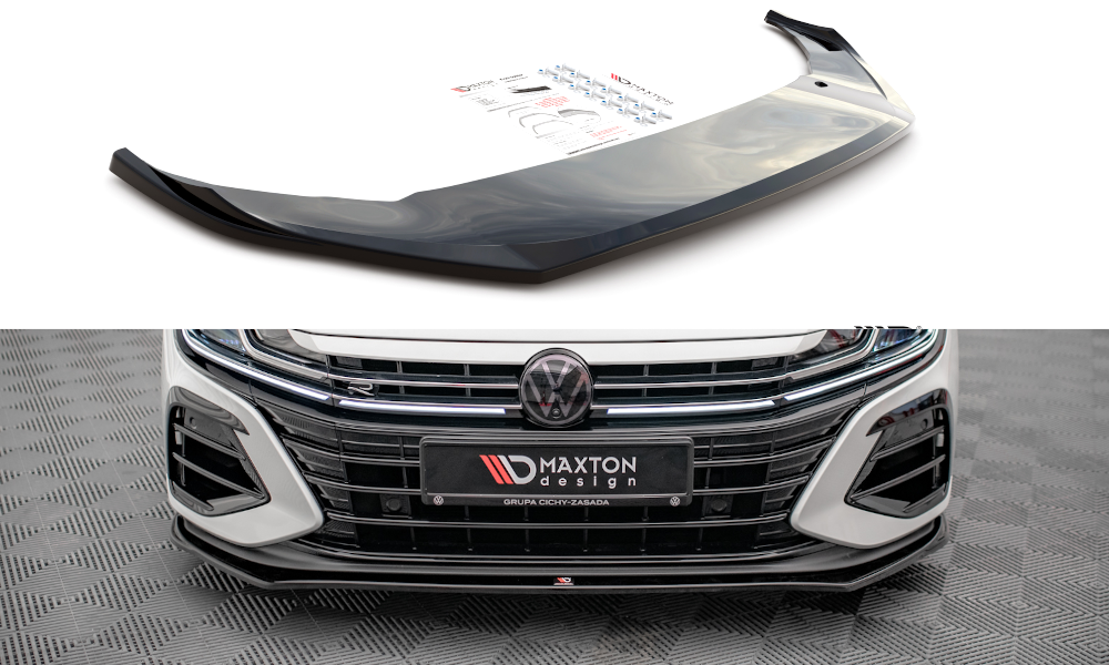 Front Ansatz V.3 für Volkswagen Arteon R schwarz matt