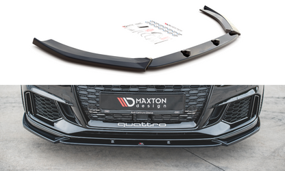Front Ansatz V.4 für Audi RS3 8V FL Sportback Carbon Look