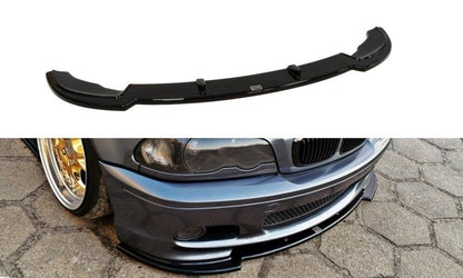 Front Ansatz V.1 für BMW 3er E46 M Paket COUPE schwarz matt