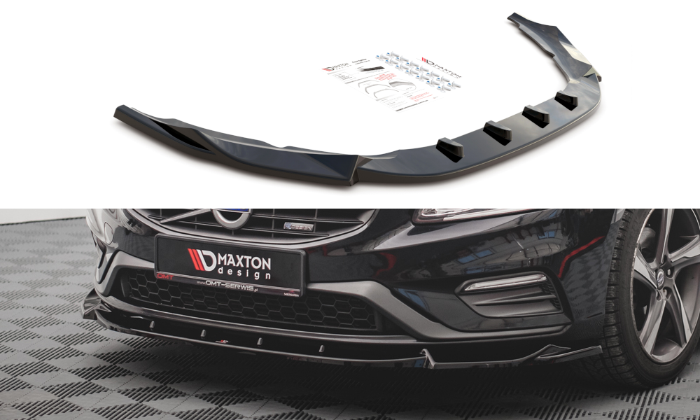 Front Ansatz V.1 für Volvo S60 R-Design Mk2 Carbon Look