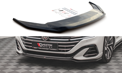 Front Ansatz V.3 für Volkswagen Arteon R-Line Facelift schwarz matt