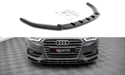 Front Ansatz für Audi A3 Sportback 8V Carbon Look