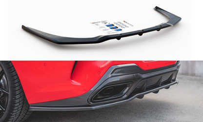 Mittlerer Diffusor Heck Ansatz DTM Look für BMW 8 Coupe M-Paket G15 Carbon Look
