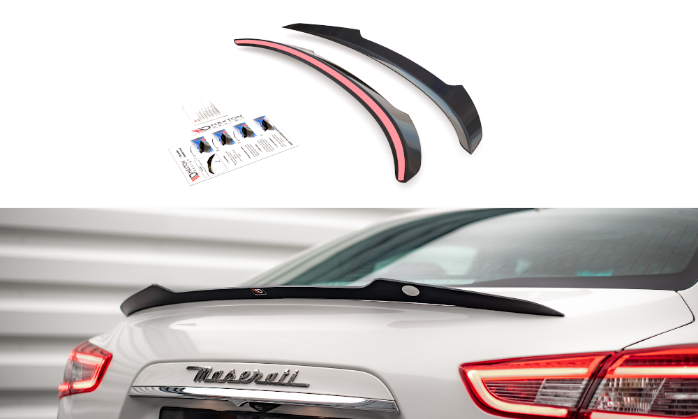 Spoiler CAP für Maserati Ghibli Mk3 Carbon Look