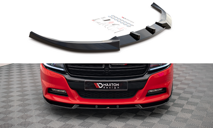Front Ansatz V.1 für Dodge Charger RT Mk7 Facelift schwarz matt