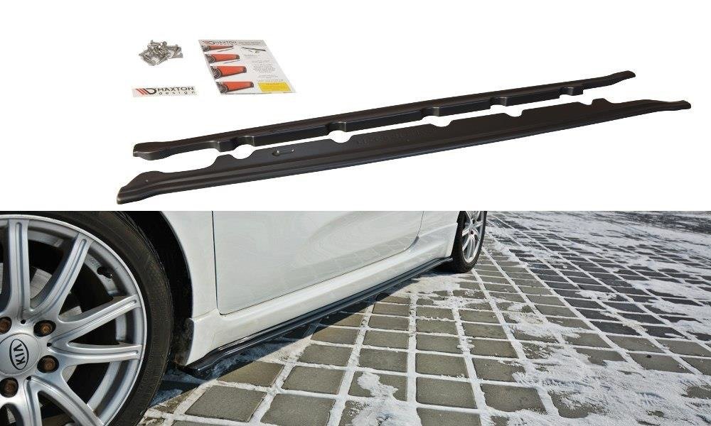 Seitenschweller Ansatz für KIA CEE"D / PRO CEE"D GT MK2 schwarz matt