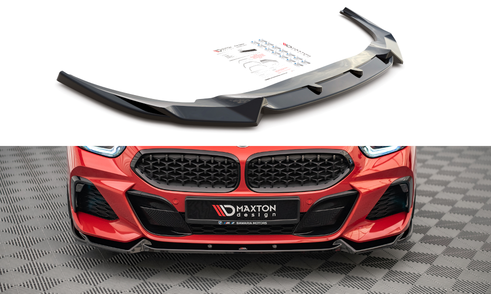 Front Ansatz V.1 für BMW Z4 M-Paket G29 schwarz matt