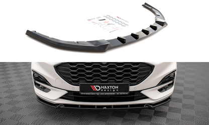 Front Ansatz für Ford Kuga ST-Line Mk3 schwarz Hochglanz