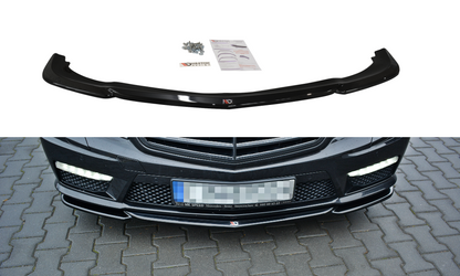 Front Ansatz V.1 für Mercedes E63 AMG W212  schwarz matt