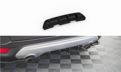 Diffusor Heck Ansatz für Ford Escape Mk3 Carbon Look