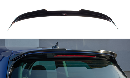 Spoiler CAP V.2 für Volkswagen Golf 7 / 7 Facelift R / R-Line / GTI  schwarz matt