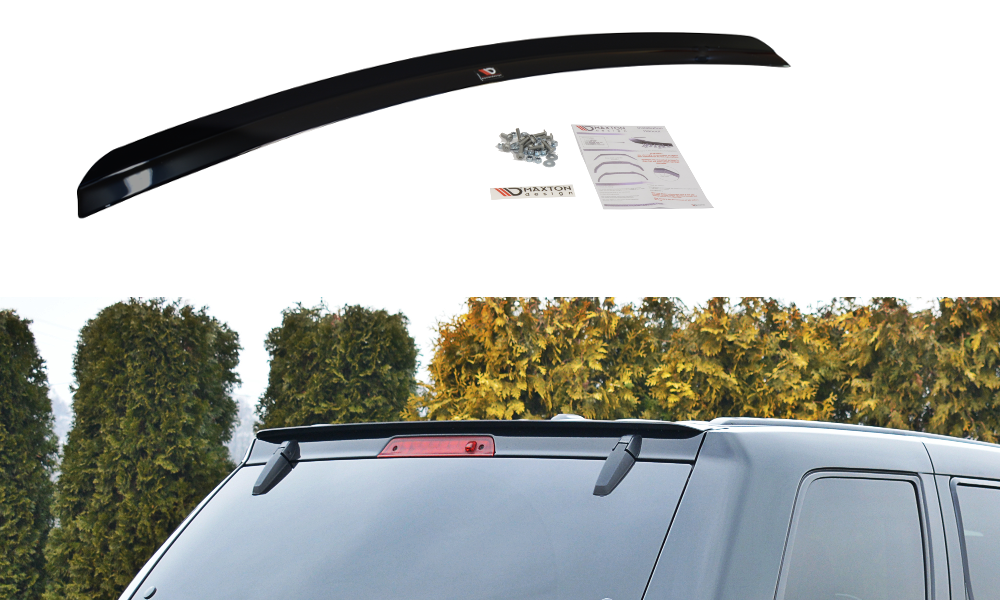 Spoiler CAP für JEEP GRAND CHEROKEE WK STR8 schwarz matt
