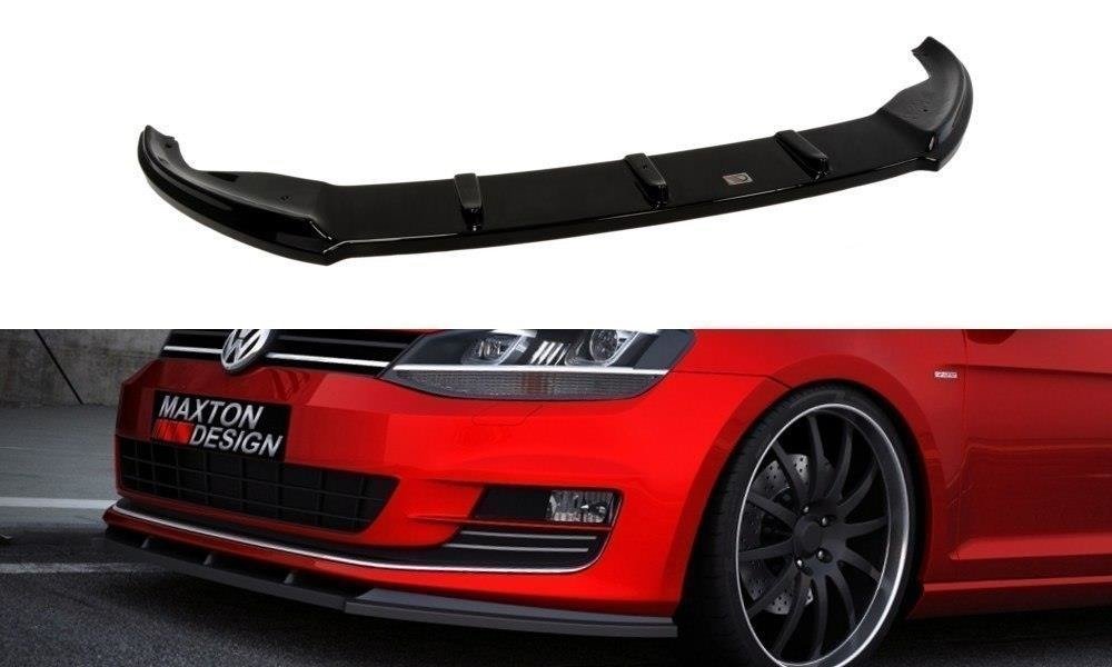 Front Ansatz für VW GOLF 7 schwarz matt