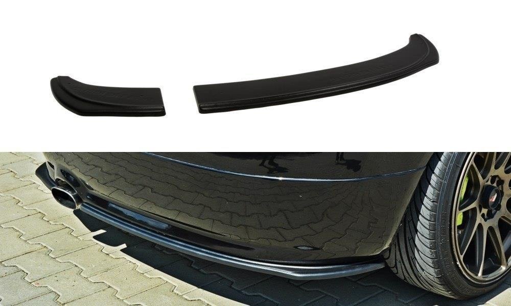 Diffusor Heck Ansatz für SKODA FABIA I RS schwarz matt