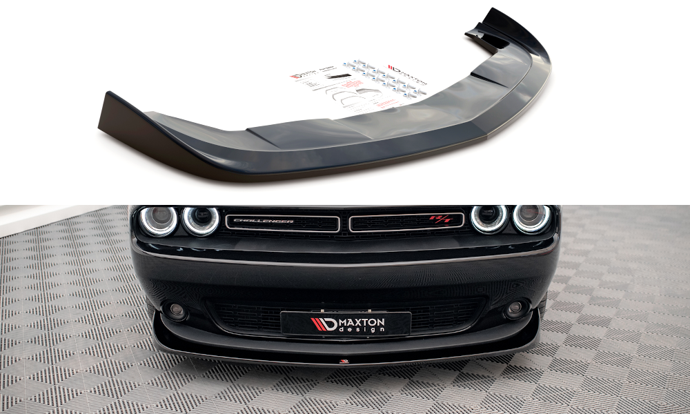 Front Ansatz für Dodge Challenger RT Mk3 Facelift Carbon Look