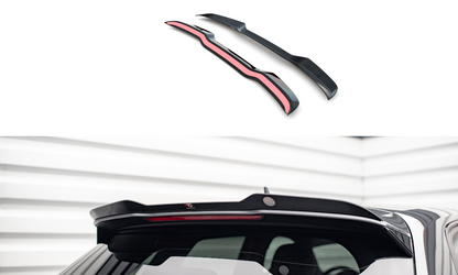 Spoiler CAP für Audi S3 Sportback 8V Facelift schwarz Hochglanz