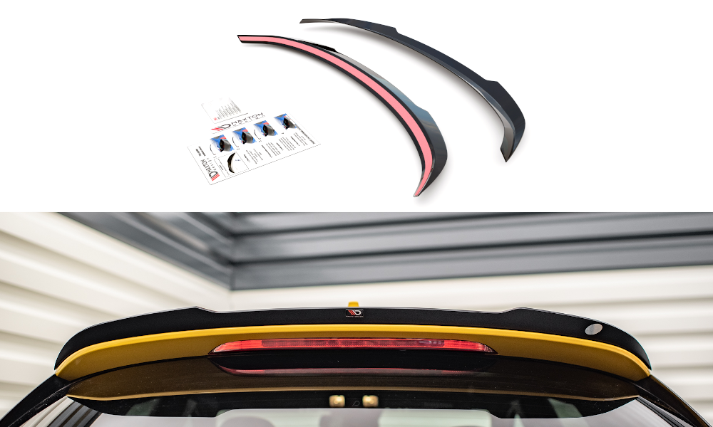 Spoiler CAP für Kia XCeed Mk1 schwarz matt