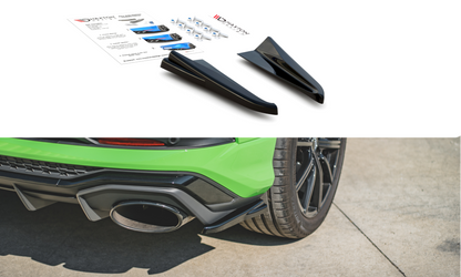 Heck Ansatz Flaps Diffusor für Audi RSQ3 F3 Carbon Look