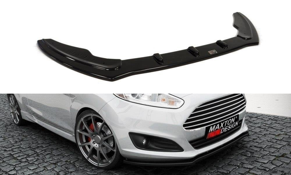 Front Ansatz für Ford Fiesta Mk7 FL Carbon Look