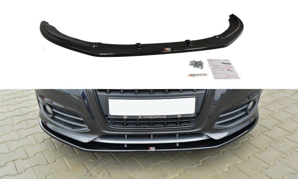 Front Ansatz V.2 für Audi S3 8P FL schwarz Hochglanz