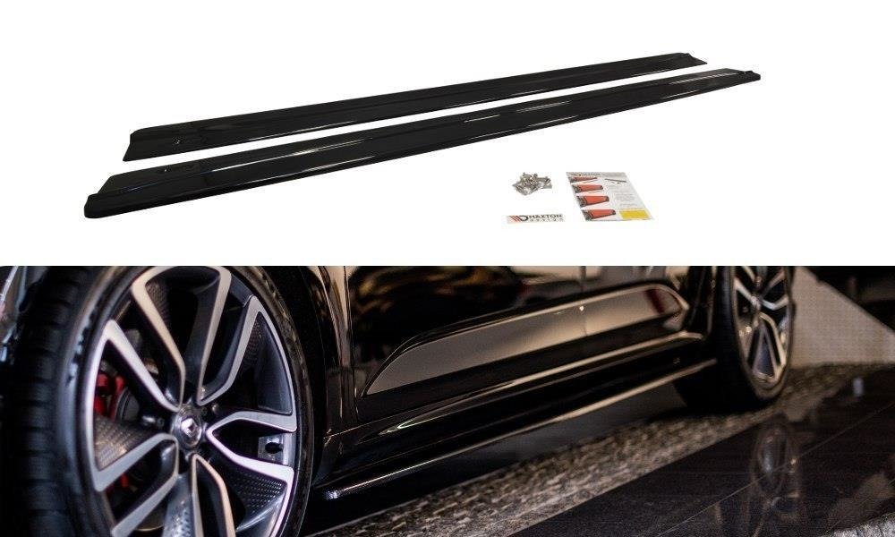 Seitenschweller Ansatz für RENAULT TALISMAN Carbon Look