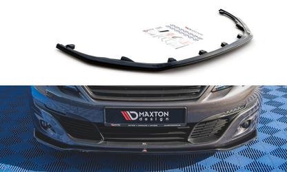 Front Ansatz V.1 für Peugeot 308 Mk2 Facelift Carbon Look