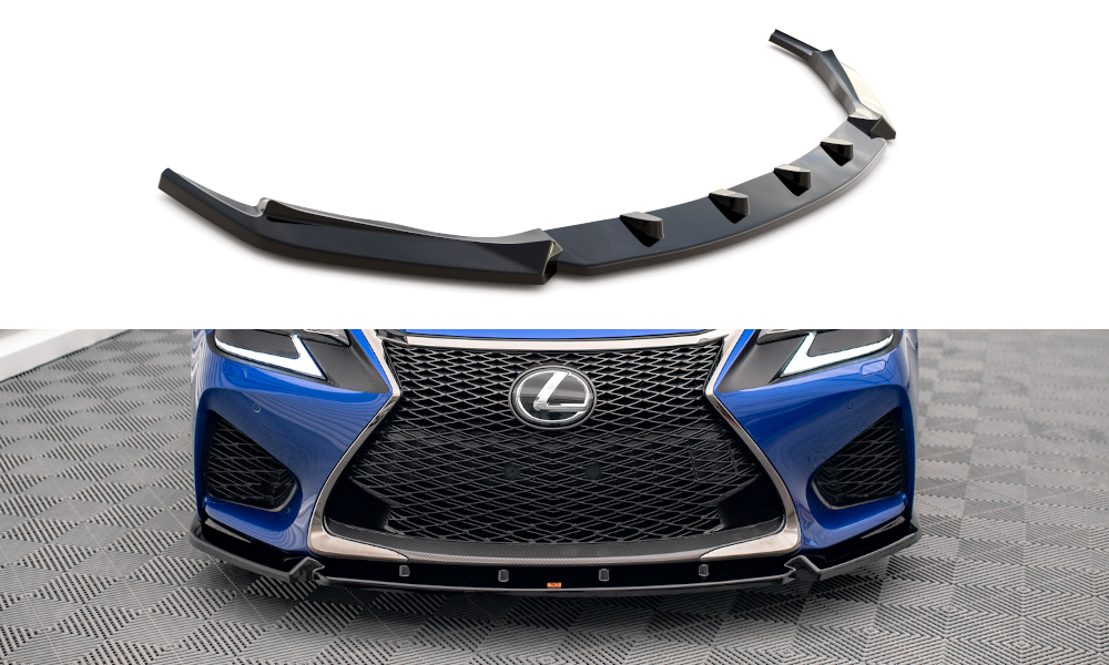 Front Ansatz V.1 für Lexus GS F Mk4 Facelift schwarz matt