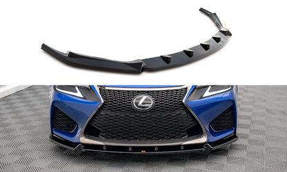 Front Ansatz V.1 für Lexus GS F Mk4 Facelift schwarz Hochglanz