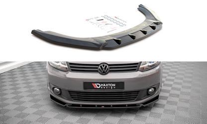 Front Ansatz für Volkswagen Caddy Mk3 Facelift schwarz matt