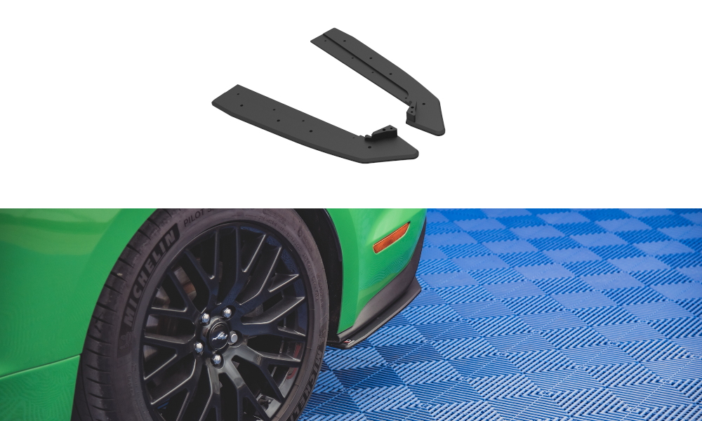 Street Pro Heck Ansatz Flaps Diffusor V.1 für Ford Mustang GT Mk6 Facelift