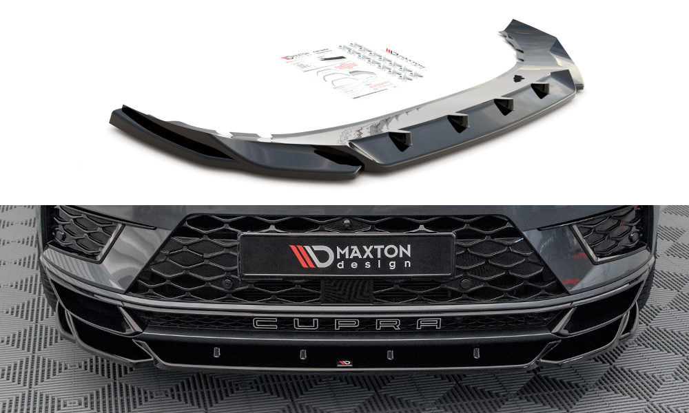 Front Ansatz V.2 für Cupra Ateca schwarz matt