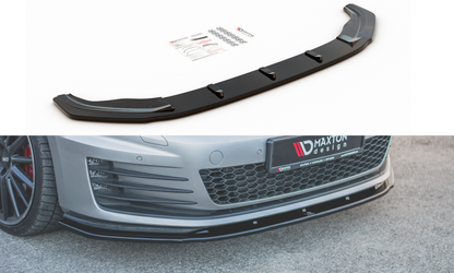 Front Ansatz V.1 für VW Golf 7 GTI  Carbon Look