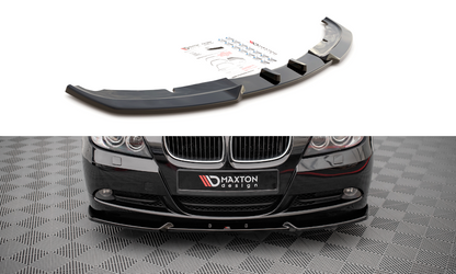 Front Ansatz V.1 für BMW 3er E90 schwarz Hochglanz