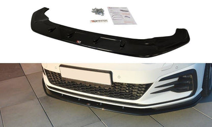 Front Ansatz für VW GOLF 7 GTI FACELIFT V.1 Carbon Look