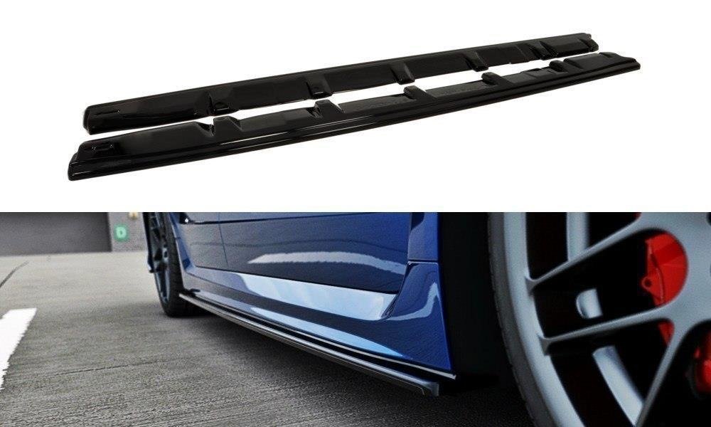 Seitenschweller Ansatz für SUBARU WRX STI Carbon Look