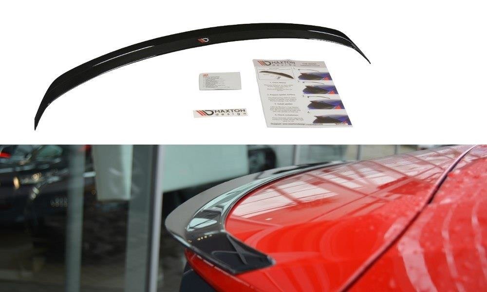 Spoiler CAP für Audi Q2 Mk.1 schwarz matt
