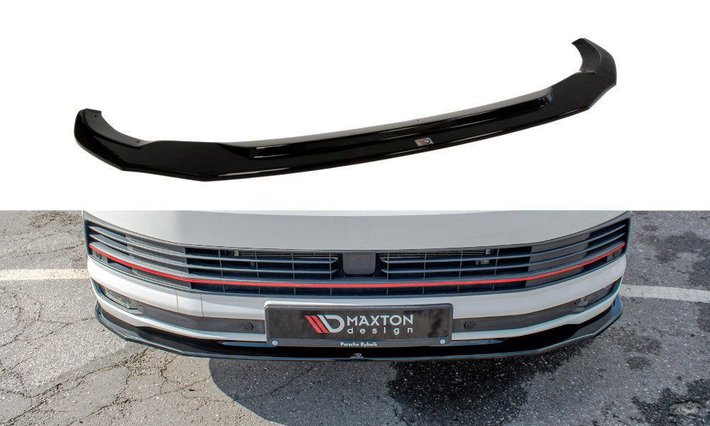Front Ansatz V.2 für Volkswagen T6  schwarz matt