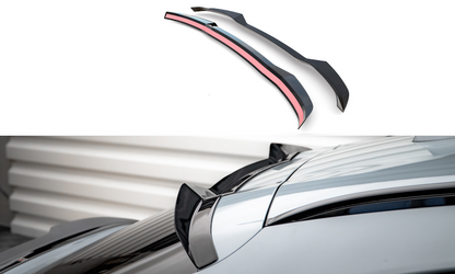 Spoiler CAP V.2 für BMW X4 M-Paket G02 Facelift Carbon Look
