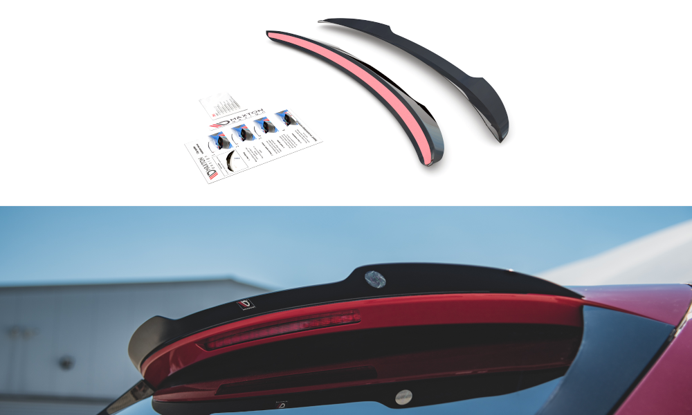 Spoiler CAP für Mercedes-Benz CLA Shooting Brake AMG-Line (X118) Carbon Look