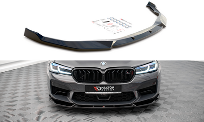 Front Ansatz V.1 für BMW M5 F90 Facelift schwarz matt