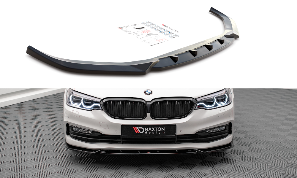 Front Ansatz V.2 für BMW 5er G30 schwarz matt