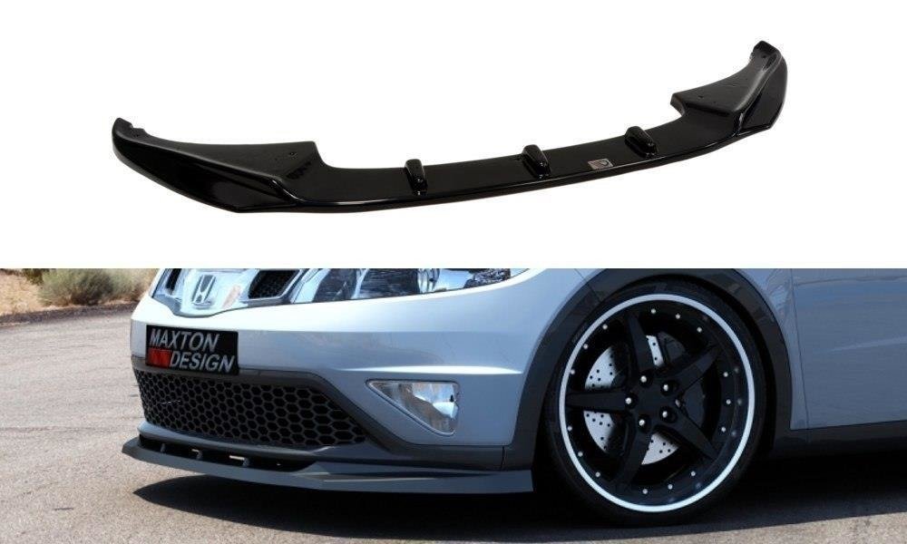 Front Ansatz für HONDA CIVIC MK8 Facelift Carbon Look
