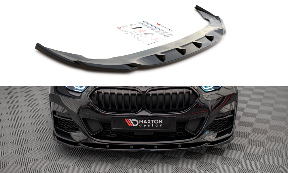 Front Ansatz V.1 für BMW 2 Gran Coupe M-Paket / M235i F44 Carbon Look