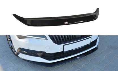 Front Ansatz V.1 für Skoda Superb Mk3 schwarz matt