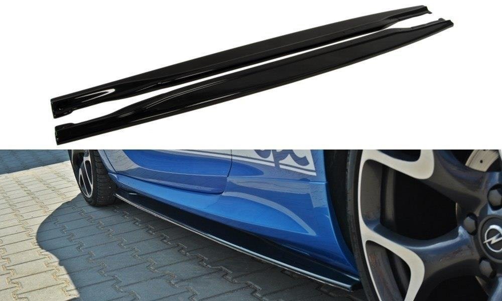 Dokładki Progów Opel Astra J OPC / VXR Carbon Look
