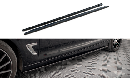 Seitenschweller Ansatz für BMW 3er GT F34 Carbon Look