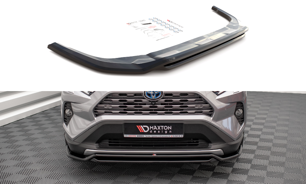 Front Ansatz für Toyota RAV4 Mk5 Carbon Look