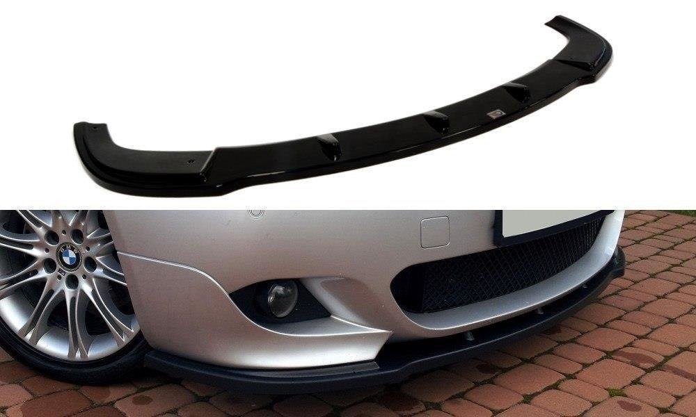 Front Ansatz für BMW 5er E60 M Paket schwarz matt