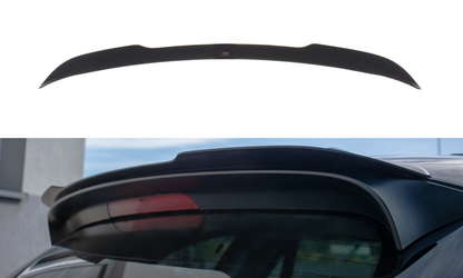 Spoiler CAP für BMW X5 E70 Facelift M Paket schwarz Hochglanz